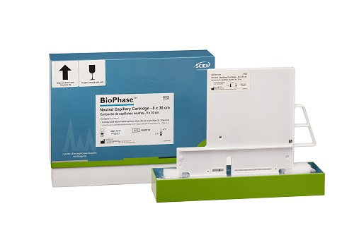 BioPhase neutral capillary cartridge - 8 x 30 cm Produktbild Front View L-internal
